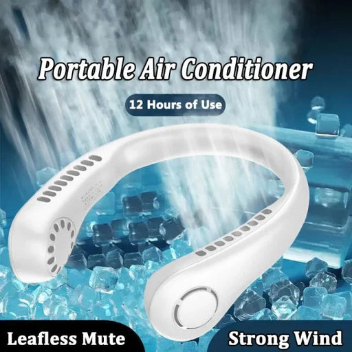 Portable Neck Fan Air Cooler & Purifier